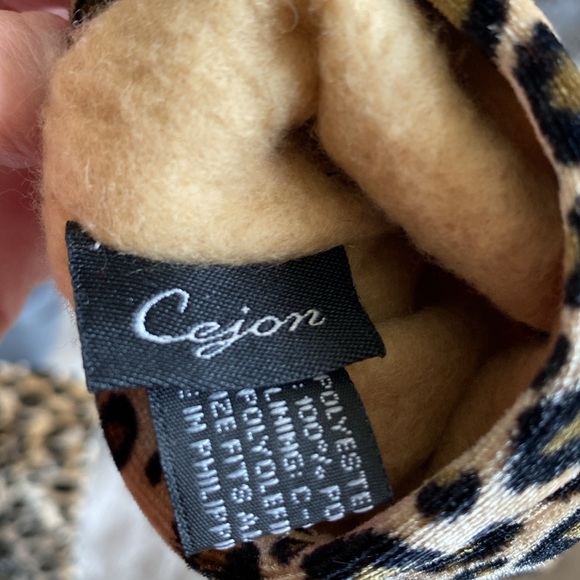 Cejon thinsulate leopard print gloves - Picture 4 of 5